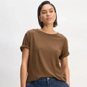 Everlane Air Tee Brown